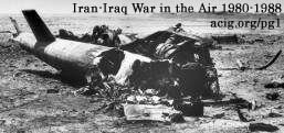 Wreckage of an Iranian AH-1J Non-TOW Cobra gunship completely destroyed north of Fish Lake by an Iraqi AAM.
